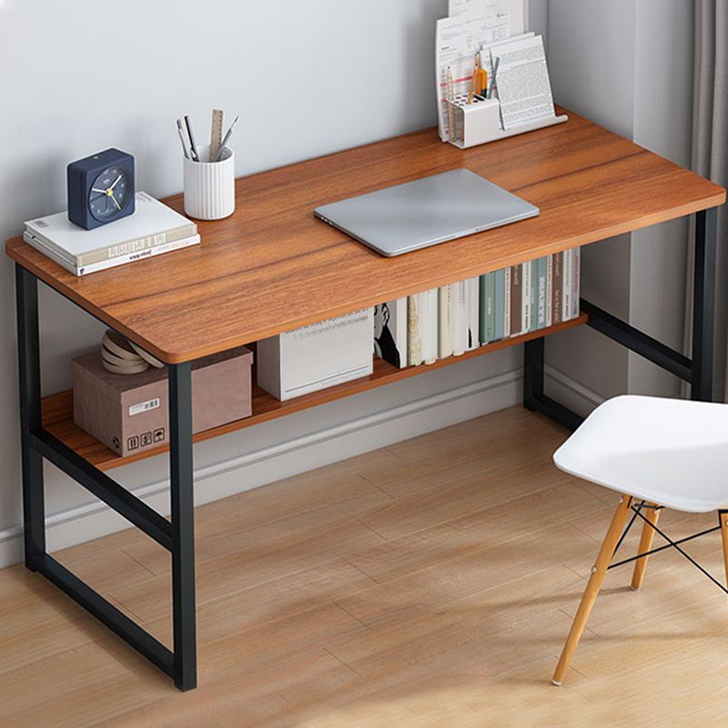 Rectangular Home Office Desk Modern H-Shape Base Writing Desk , 28.7" H