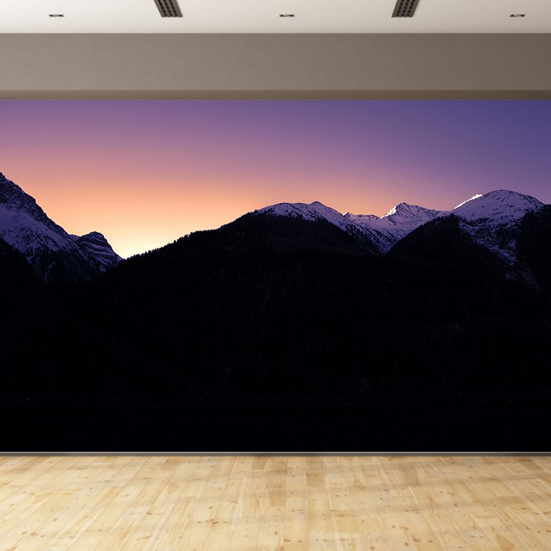 Mountain Landscapes Wall Mural Eco-friendly Wall Decor for House Interior