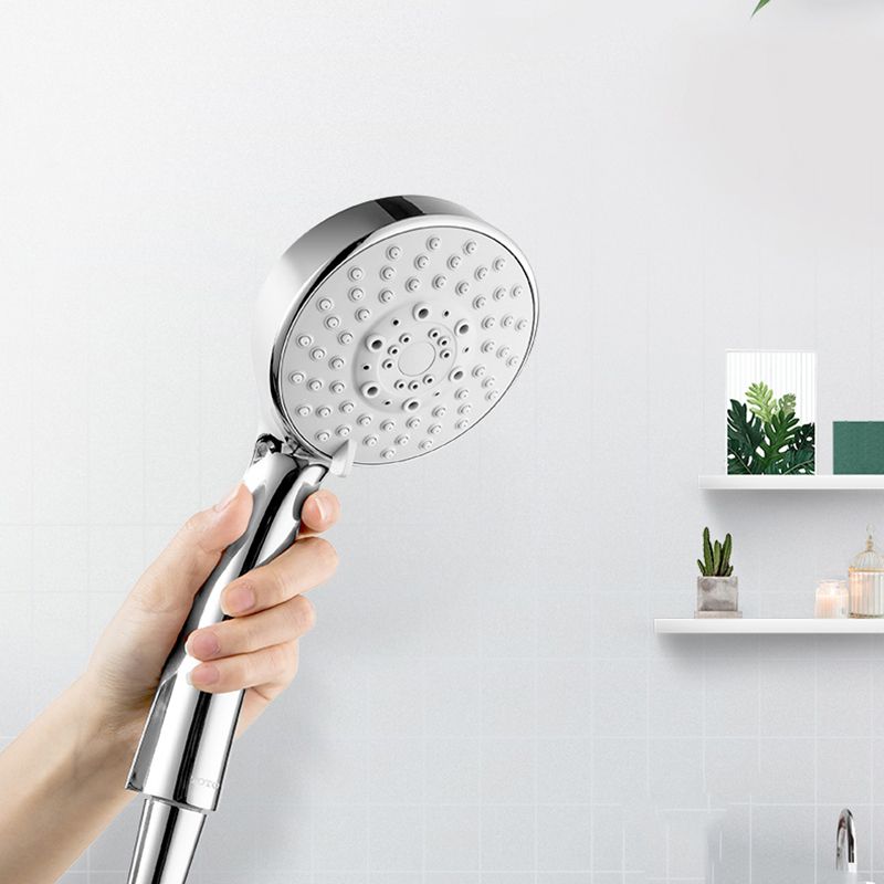 Contemporary Shower Head Round Handheld Shower Head in Bathroom