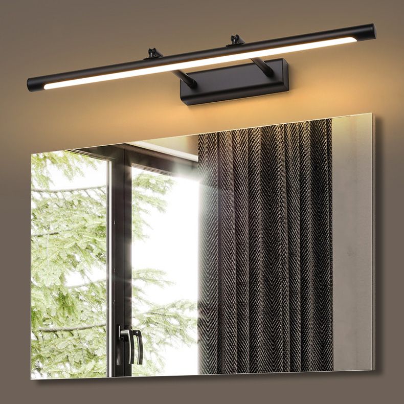 Streamlined Metal Wall Mounted Vanity Lights Modern Vanity Lighting Fixtures for Bathroom