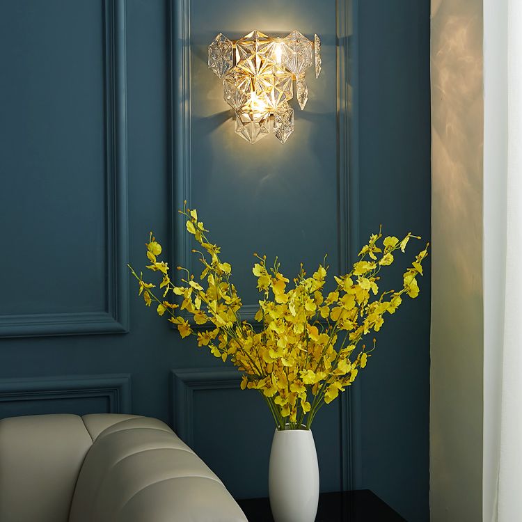 Abgestufte Wandmontageleuchte modern