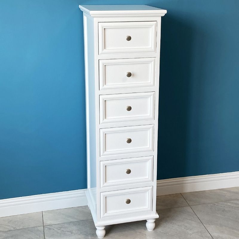Solid Wood Accent Chest with Drawers Rectangle 13.77" Wide Chest