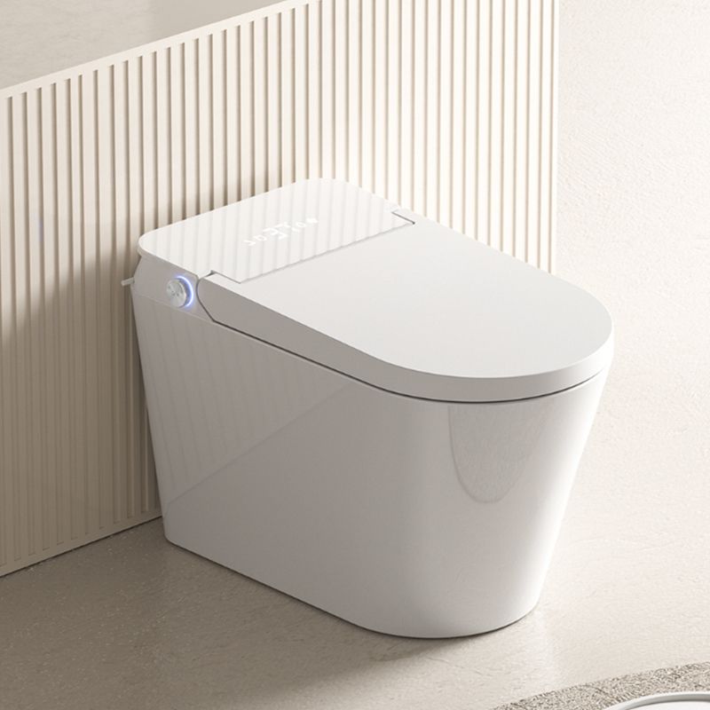 Modern Floor Mounted Toilet Heated Seat Included Urine Toilet for Washroom