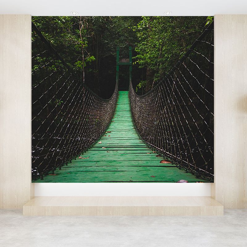 Space Extension Wall Mural Modern Style Mildew Resistant for Sleeping Room