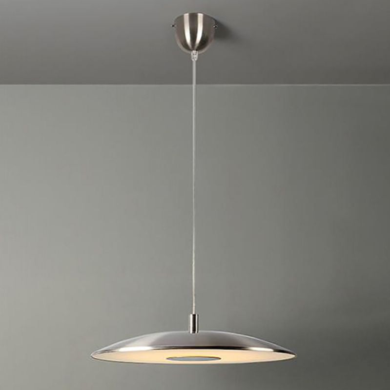 Disc Metal LED Hanging Pendant Light Minimalist Style Ceiling Pendant Light
