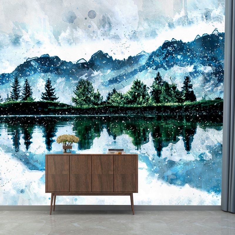 Landscape Painting Mural Wallpaper Illustration Indoor Wall Mural