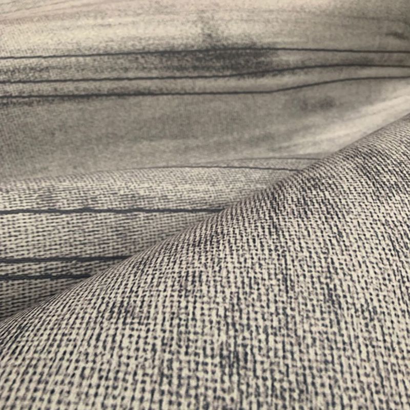 Grey Tone Modern Indoor Rug Polyester Triangle Print Rug Stain Resistant Area Rug for Living Room