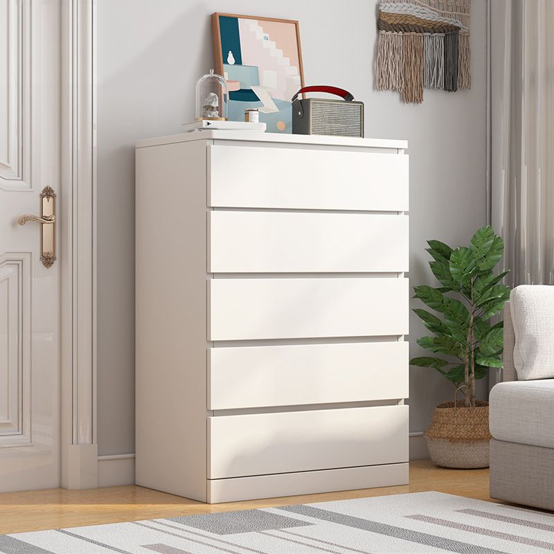 Modern Wood Accent Chest with Drawers Rectangle Chest 23.62" Long