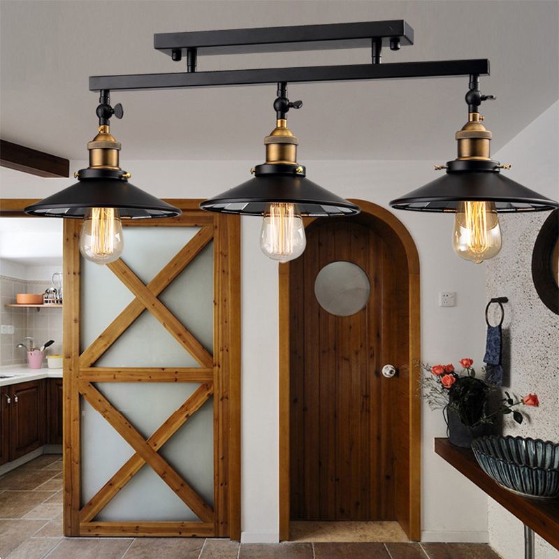 Industrial Island Fixture Vintage Down Lighting Bar Shop Hotel Light