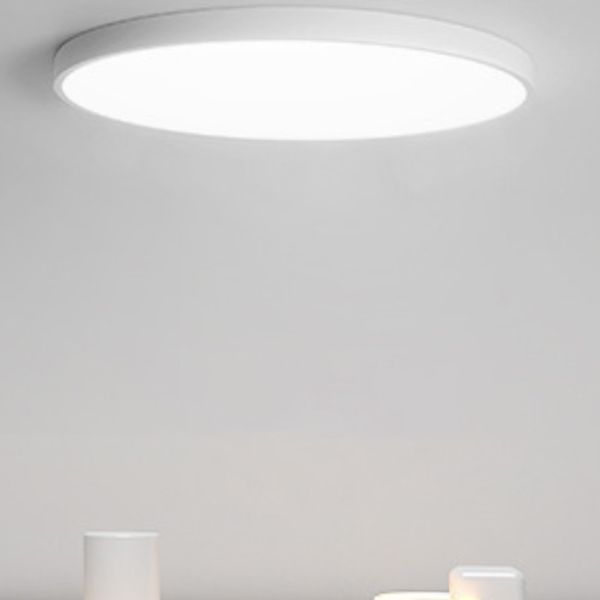 LED Flush Mount Lighting Post Modern White Ceiling Light for Foyer