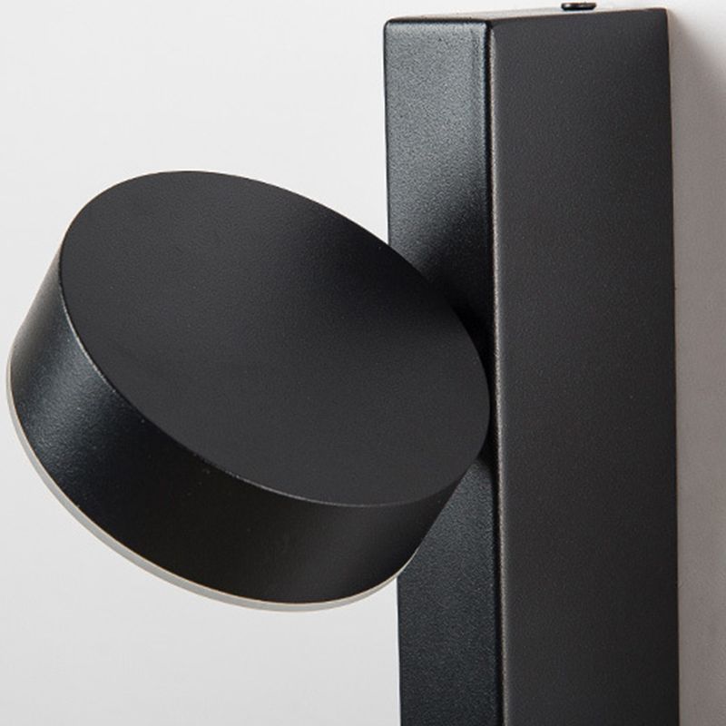 Luz de pared de metal moderna LED geométrica Rotable LED Spl aplanador para sala de estar