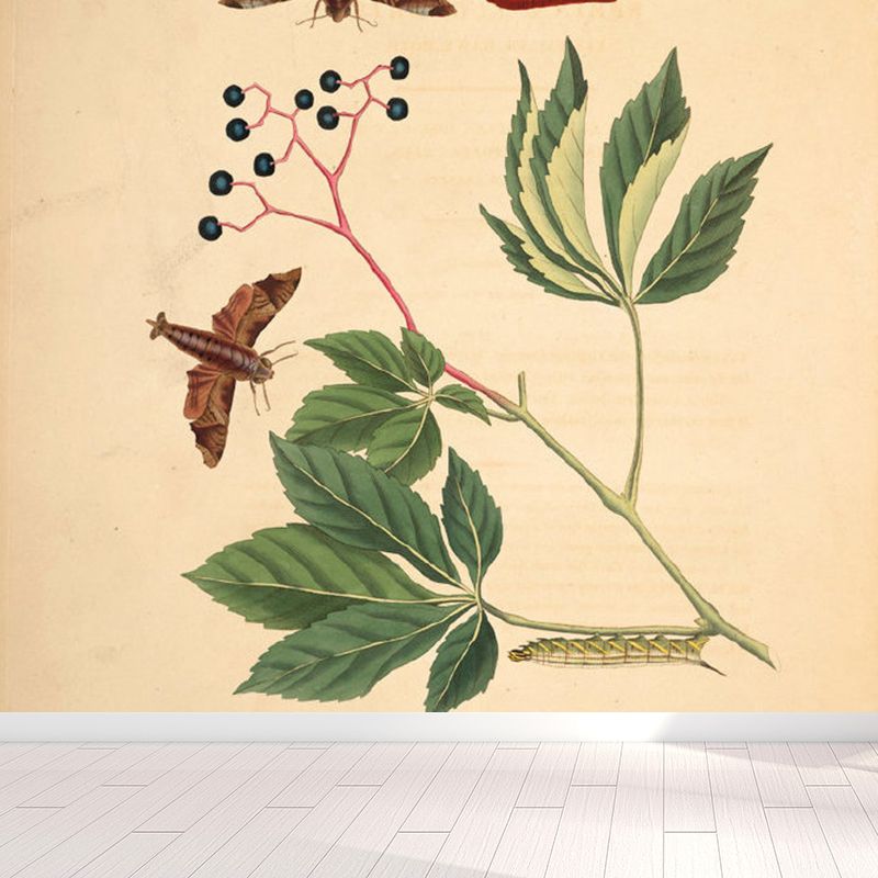 Big Botanical Branch Mural Wallpaper Decorative Modern Living Room Wall Covering