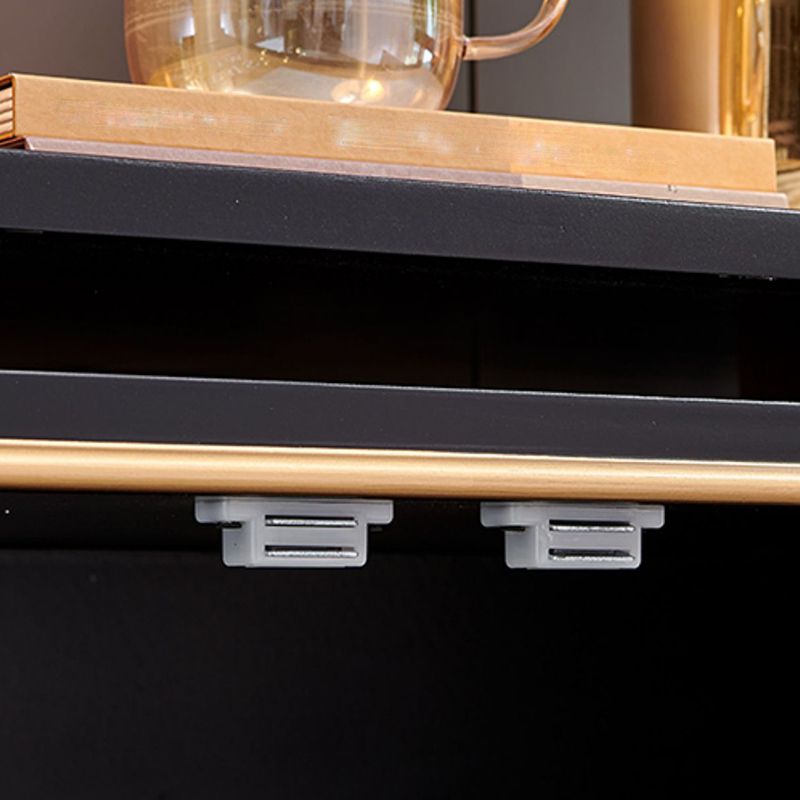 Contemporary 35.43" H Cabinet Wooden Accent Cabinet with Door