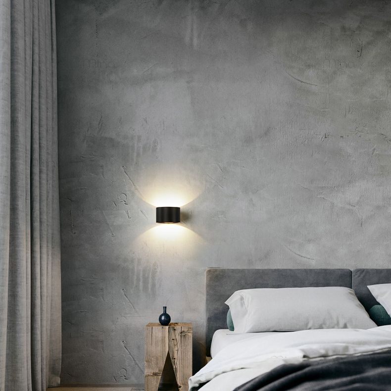 2 lumières en métal éclair