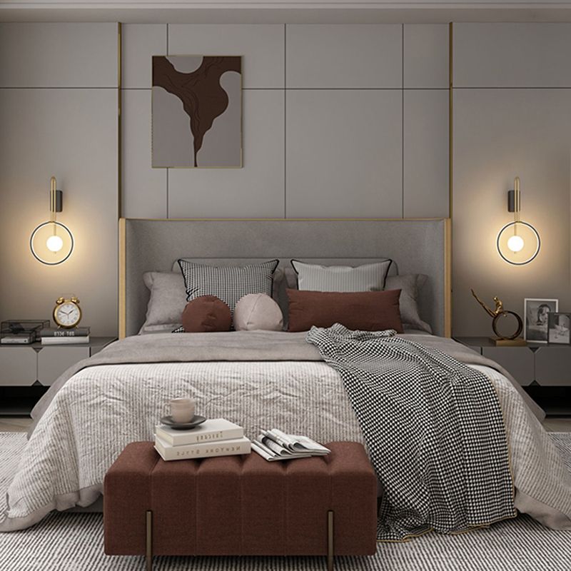 Zeitgenössische Haushaltslesewandlampen Metallleuchten für Schlafzimmer Wohnzimmer