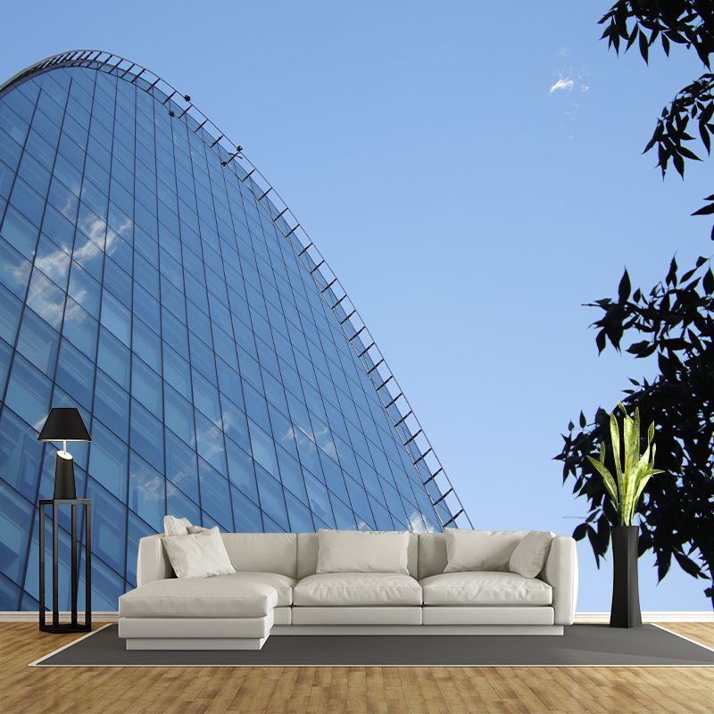 Modern City Building Wall Covering for Home Decor Living Room, Waterproofing