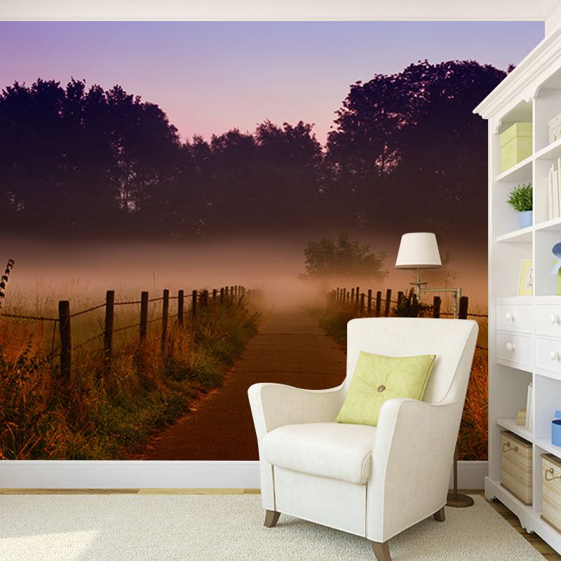 Forest Photography Mural Wallpaper Environment Friendly Living Room Wall Mural