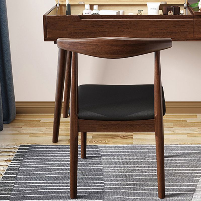 29.5" H Flip-top Vanity Set Desk Vanity with Mirror and Drawer