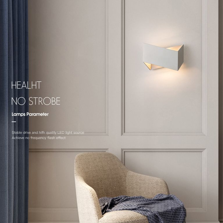 Moderne minimalistische stijl Origami Wall Light SCONCES Metaal 1 Lichtwandverlichting voor woonkamer