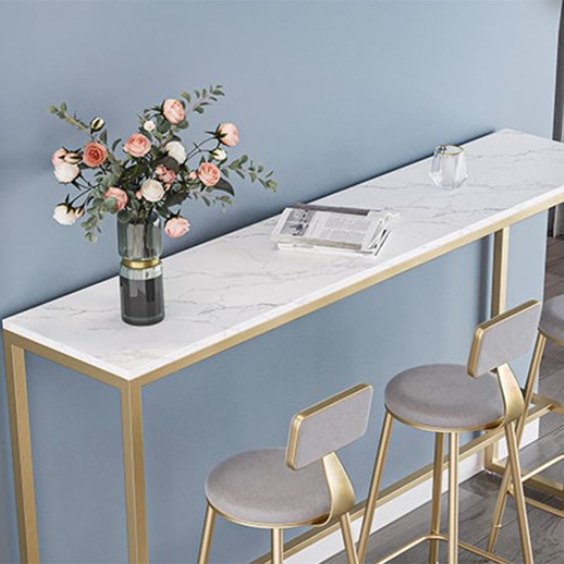 Industrial Rectangle Bar Table Set 1/3/4/5 Pieces Wood Counter Table