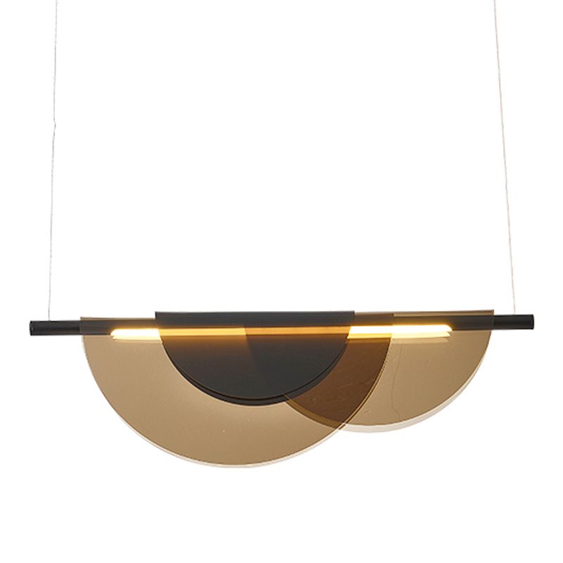 Moderner Stil Linearer Anhänger Licht Acryl 1 Licht Anhängerleuchte