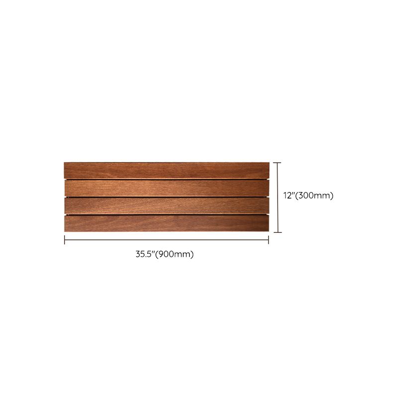Solid Wood Flooring Traditional Style Waterproof Rectangle Wood Flooring