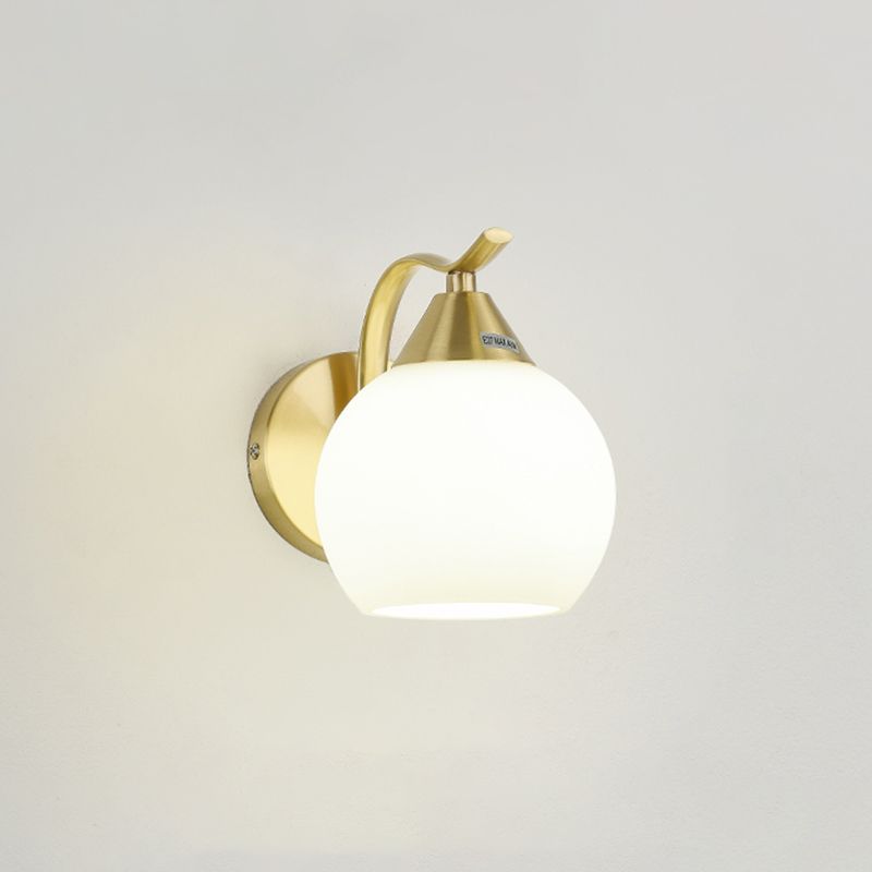 Unico illuminazione da parete in stile moderno in stile moderno 2 luci luci sconde in oro