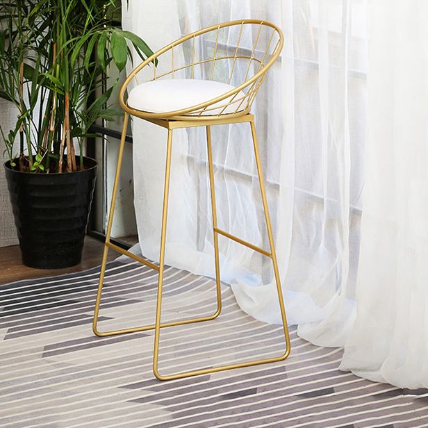 Glam 1/2/3/4/5 Pieces Round Bar Table Set Fixed Table Counter Set for Dining Room