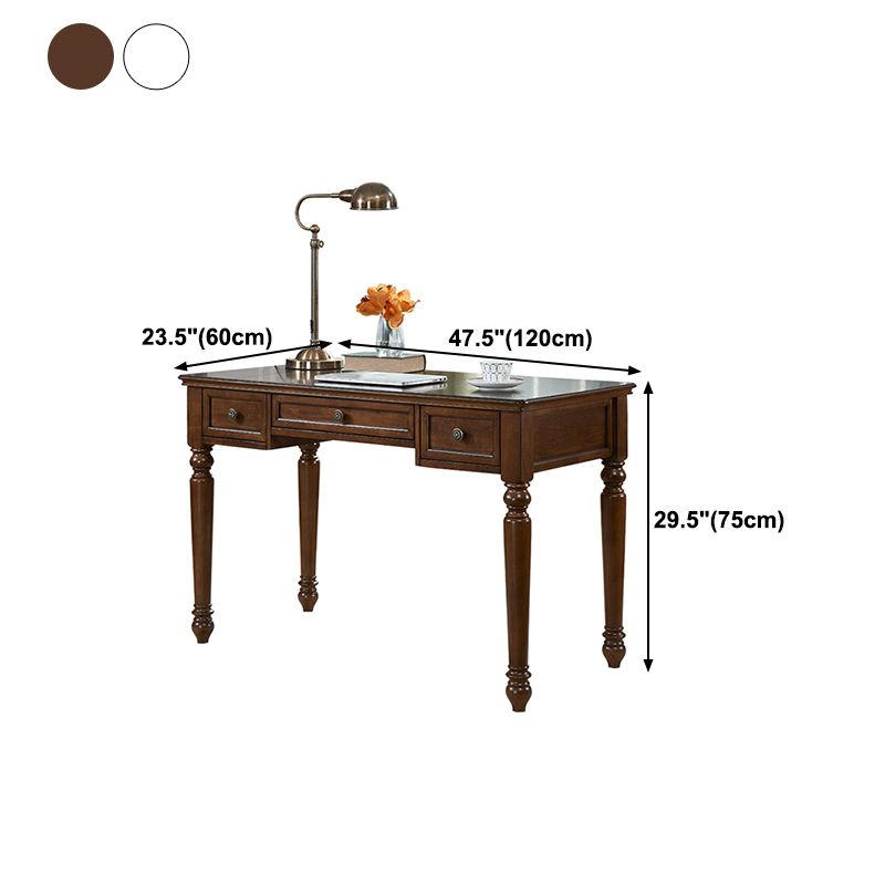 Mesa de goma rectangular de madera de madera de madera maciza de mediados de siglo de mediados de siglo