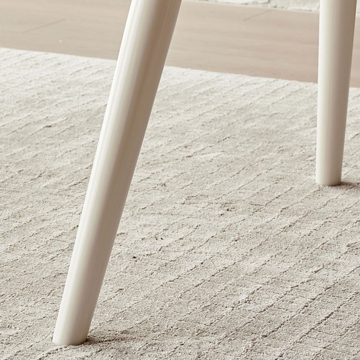 Round Extendable Dining Table Modern White Stone Tabletop with Double Drop Leaf