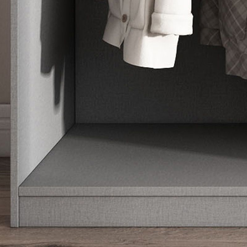 Bedroom Wooden Wardrobe Cabinet Modern Armoire with Soft Close Doors