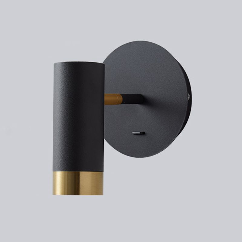 Contemporary Metal Wall Sconce Minimalist Wall Light Fixture for Bedroom