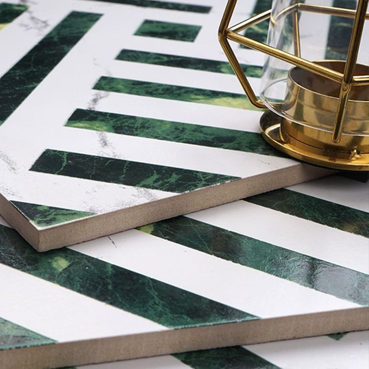 Modern Style Floor Tile Square Straight Edge Waterproof Floor Tile