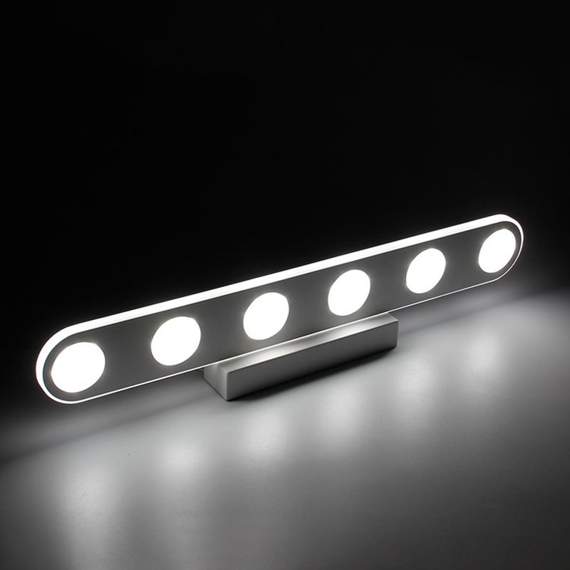 Acrylic Geometric Wall Lighting Fixture Minimalism LED Wall Mount Light Fixture in White