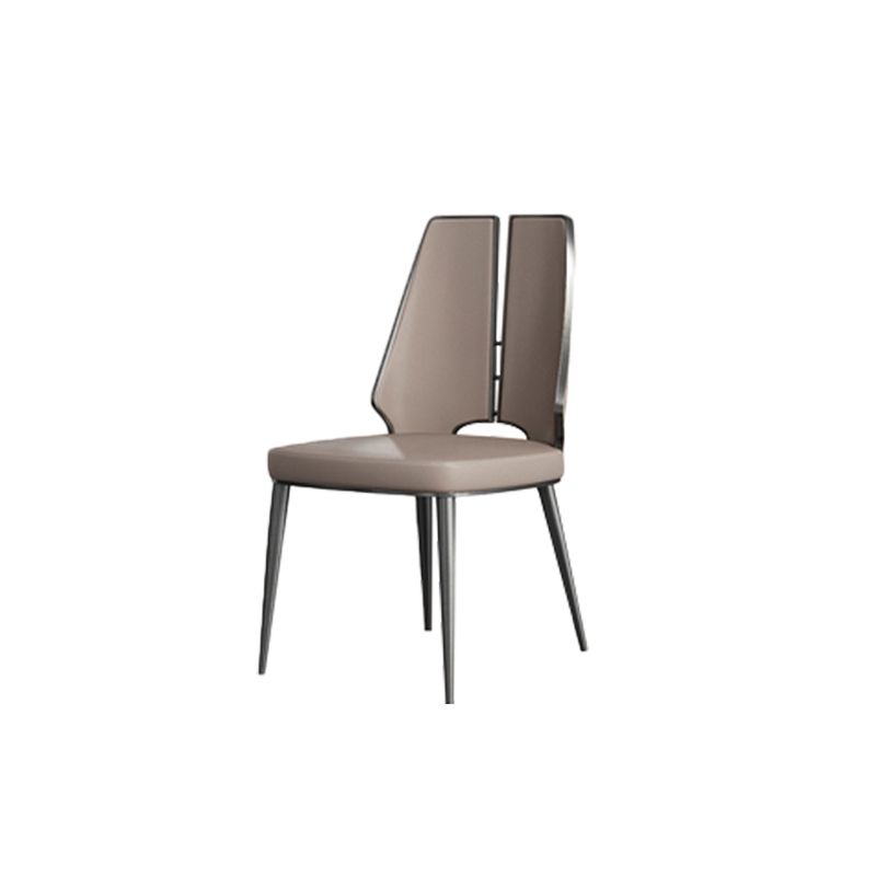 Dining Room Upholstered Chair Faux Leather Home Dining Chair