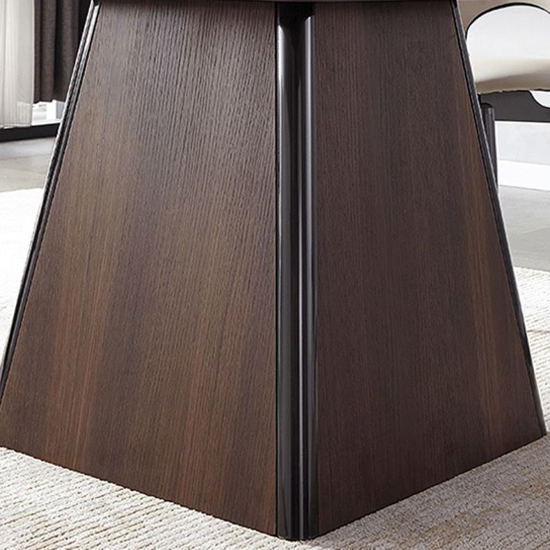 Style moderne 1/4/5/9 Pièces Ensemble de restauration Table à manger en pierre fritté pour cuisine