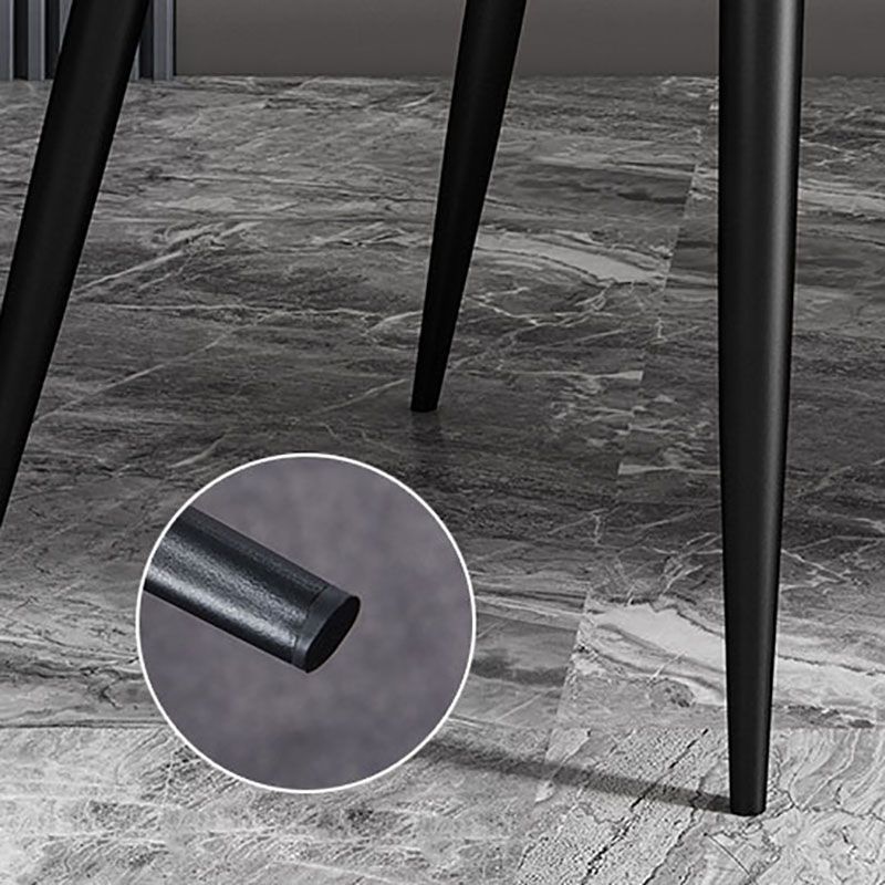 Industriële stijl wingback stoel lederen eetwarmeloze stoelen voor keuken