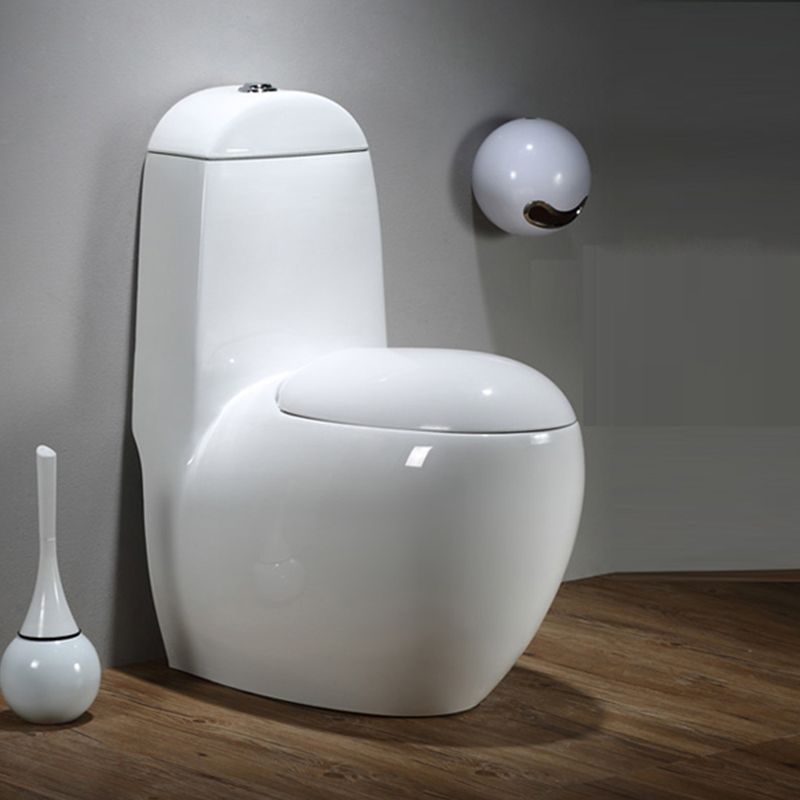 Modern Floor Mount Flush Toilet Ceramic Siphon Jet Urine Toilet for Bathroom