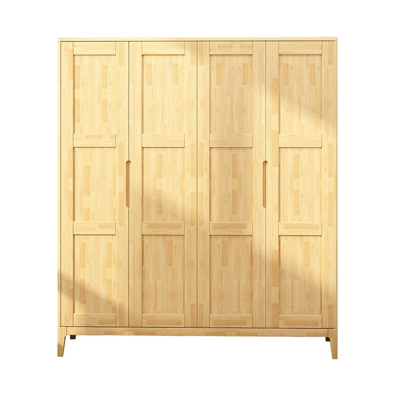 Rubberwood Bedroom Storage Cabinet Traditional Matte Finish Cabinet