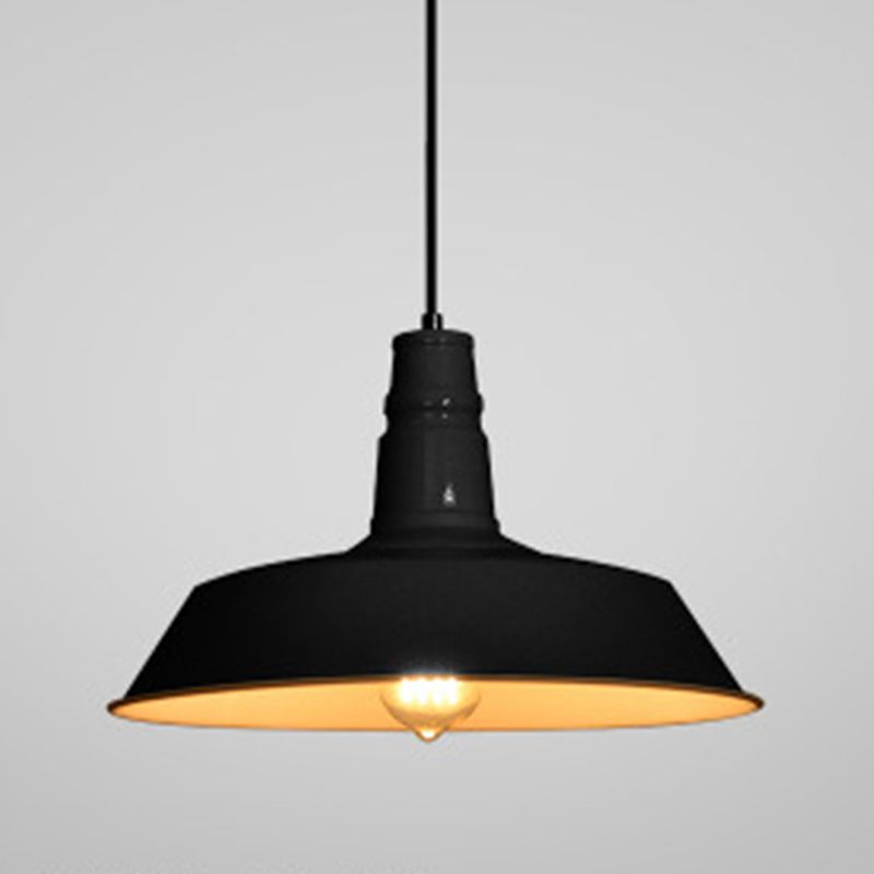 1 Luci a sospensione appesa al fienile in stile industriale a soffitto in metallo a sospensione in metallo