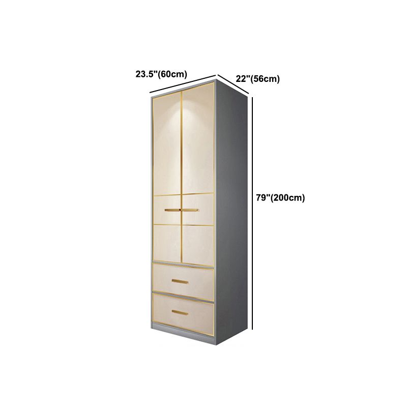 Contemporary Style Wardrobe Wood Wardrobe Closet for Bedroom