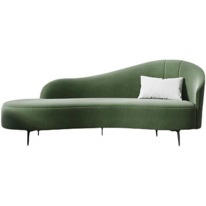 Modern Chaise Lounge Solid Color Chaise Lounge Sofa for Living Room