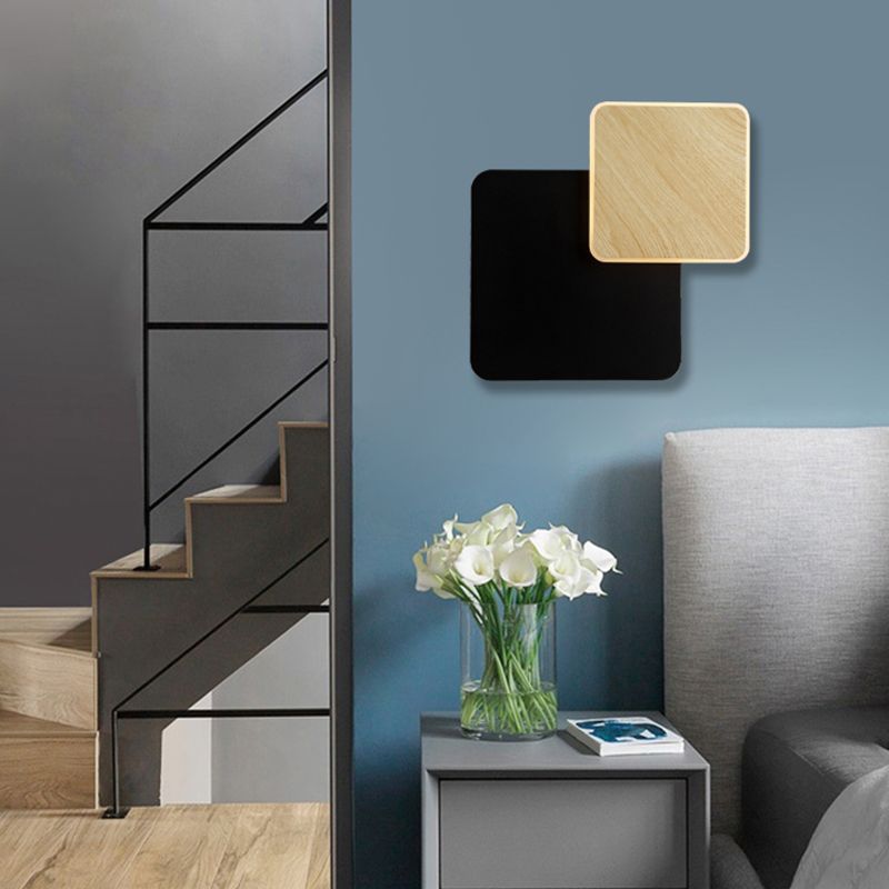 Lámpara de montaje en la pared LED lámpara de aplastador de pared de la noche de la noche del interior de la noche