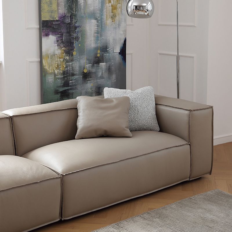 26"H Industrial Sofa Bed White Cushions Seating with Pillows