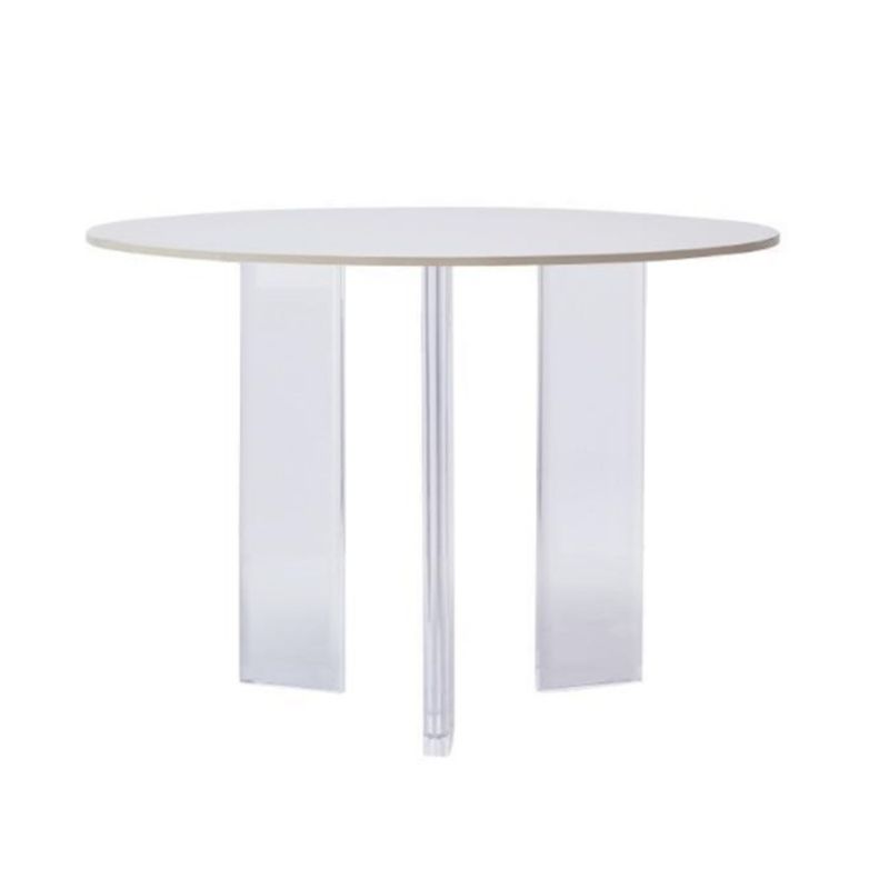 Modern Stone Table Round 3 Legs Base Dining Table for Kitchen