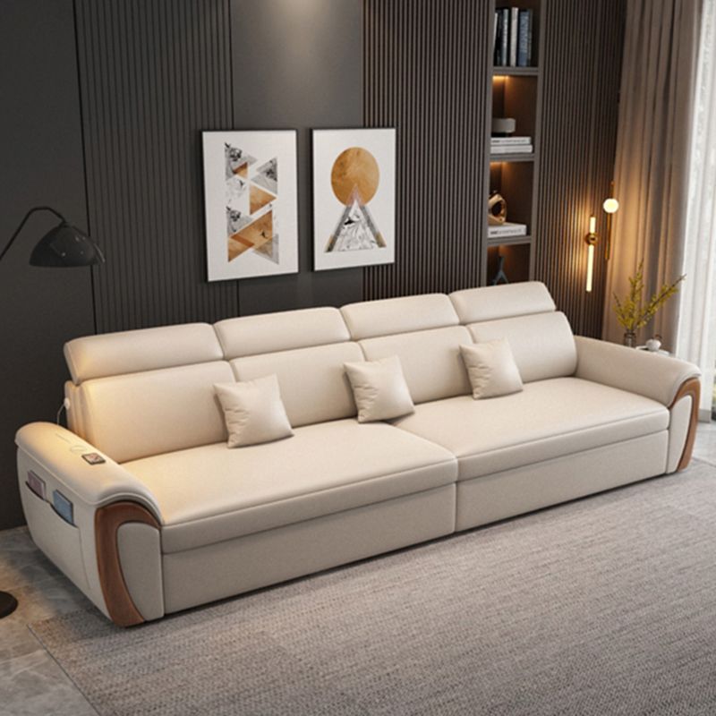 White Futon Sleeper Sofa Bed Pillow Included Convertible Sofas