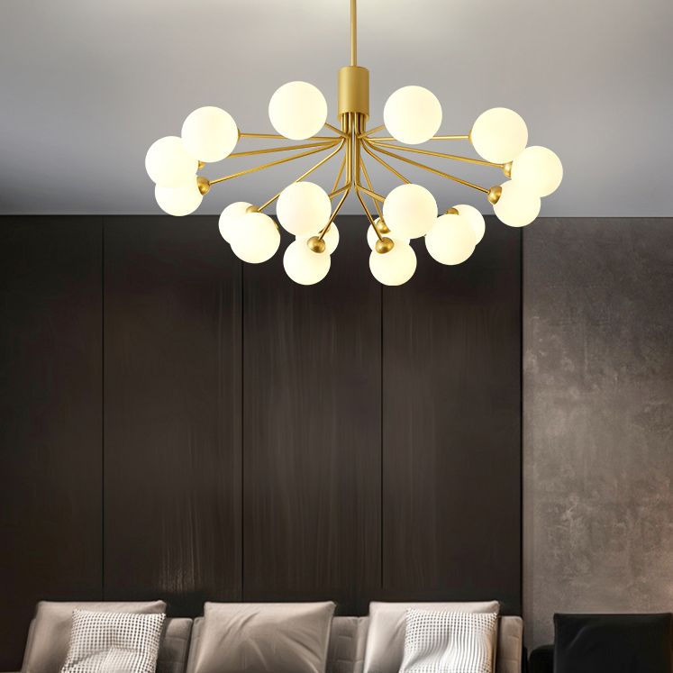 Minimalist Bubble Chandelier Pendant Light Glass Living Room Chandelier Light Fixture