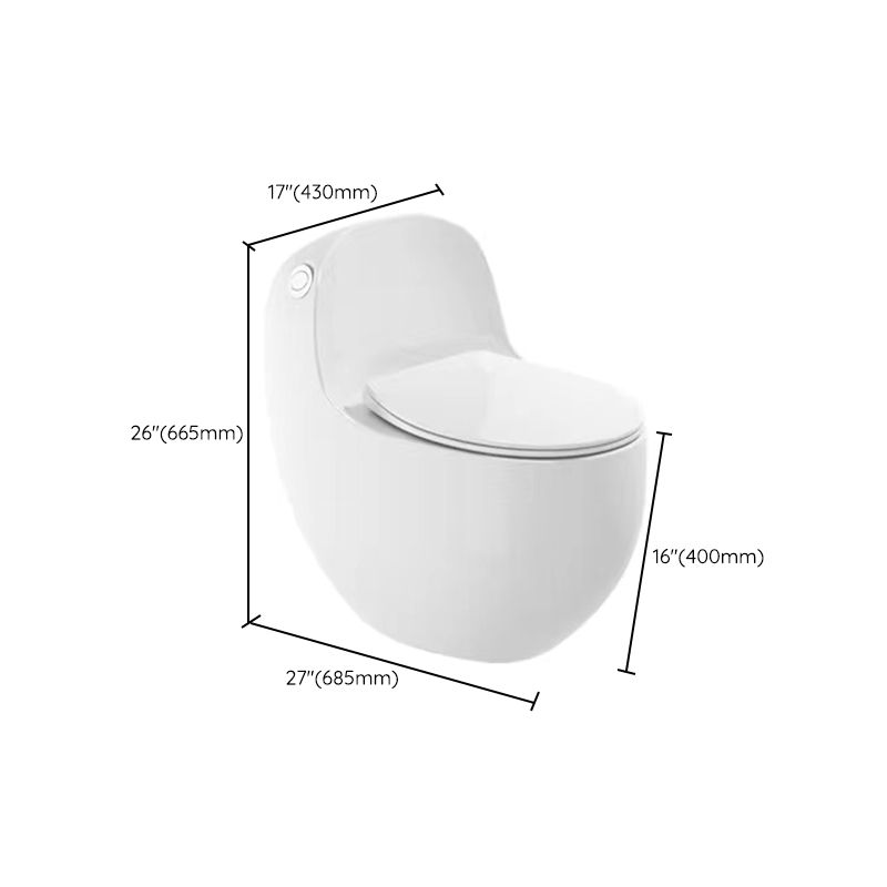 Modern Toilet Bowl All In One Floor Mounted Porcelain Urine Toilet