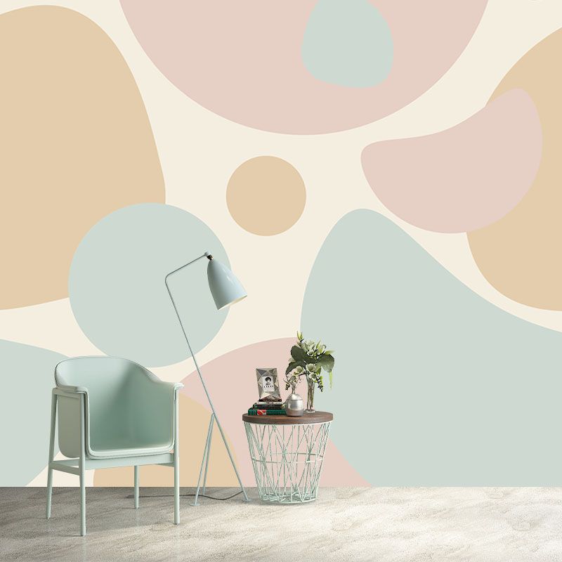 Abstract Pattern Illustration Environment Friendly Mural Wallpaper Bedroom Wall Mural