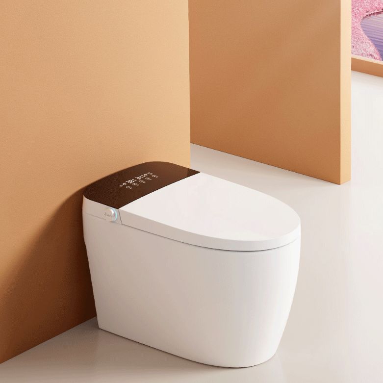 Modern One Piece Toilet Bowl Heated Seat Urine Toilet with Toilet Seat